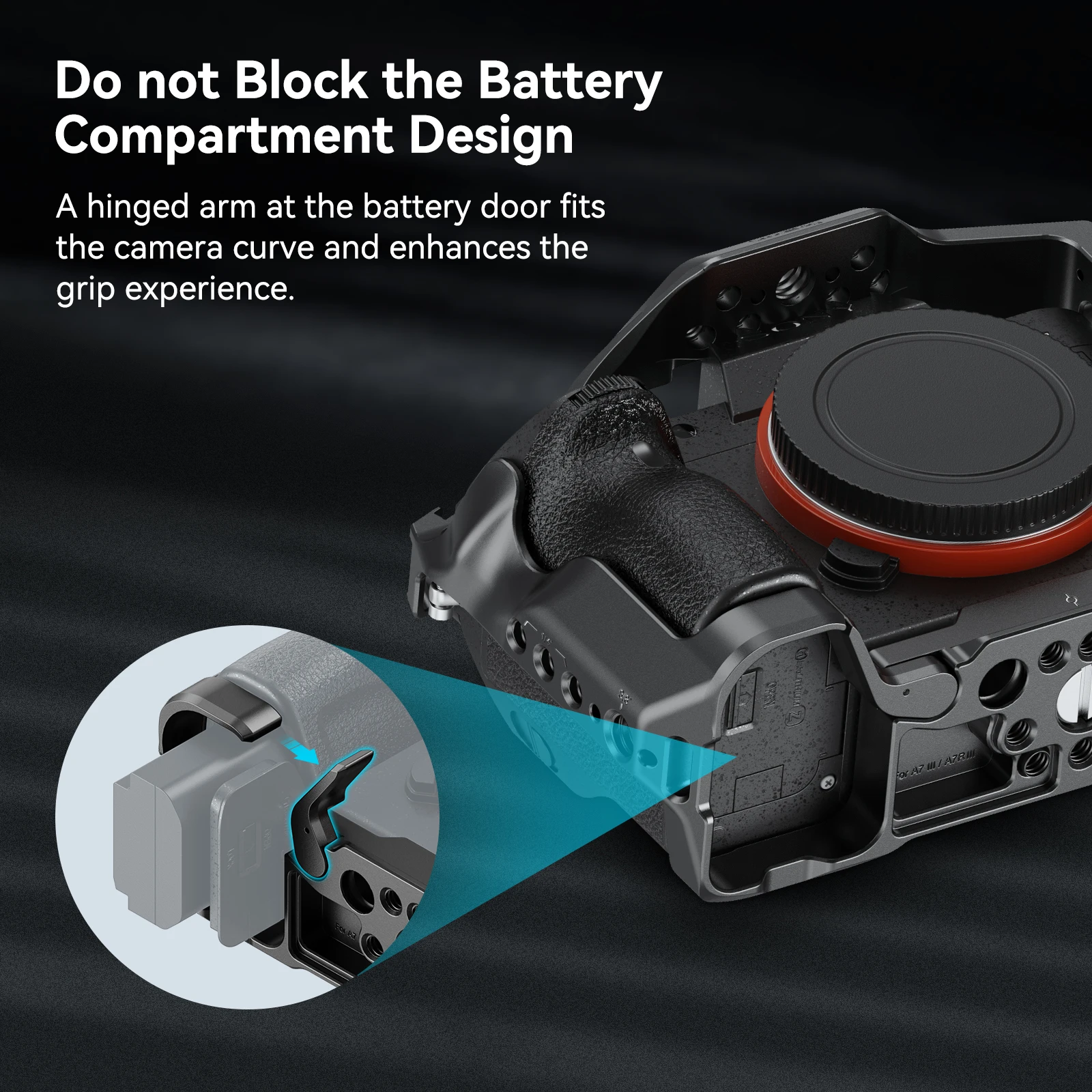 Портативный портативный комплект SmallRig A7 III / A7R Cage Kit с кабелем верхней ручки для Sony