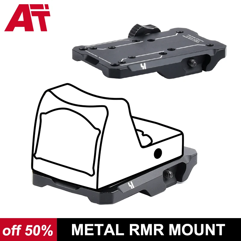 Tactical Universal RMR Red Dot Sight Mount Reflex Sight Base Adapter for Hunting Trijicon Doctor Leupold Razor Vortex Sight