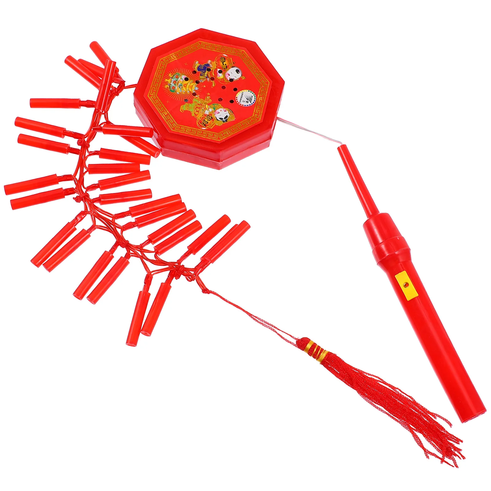 

1 Pc LED Simulated Firecracker with Sound Festival Door Firecracker String