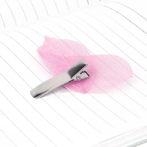 50 шт., маленькие серебряные зажимы для волос, 35 мм