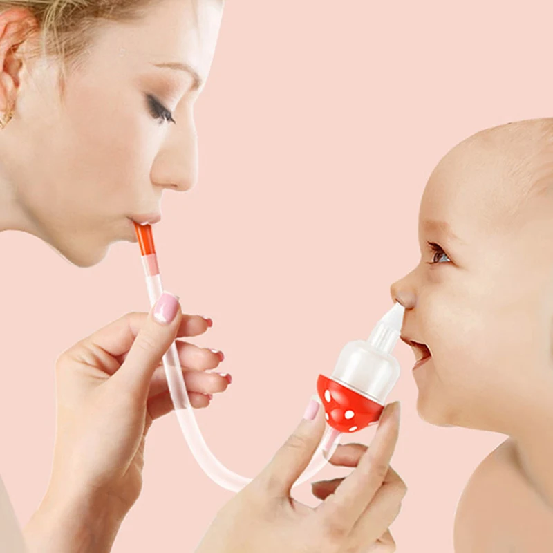1PC Baby Nasal Suction Snot Cleaner Baby Mouth Suction Catheter Children Nasal Aspirator Cleansing Sucker Nose Cleaning Tool images - 5