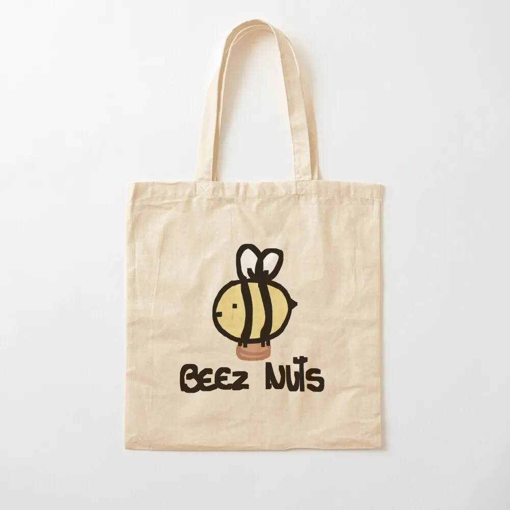 Beez Nuts Tote Bag Сумка-шоппер Холщовые сумки-тоут Холщовая большая сумка
