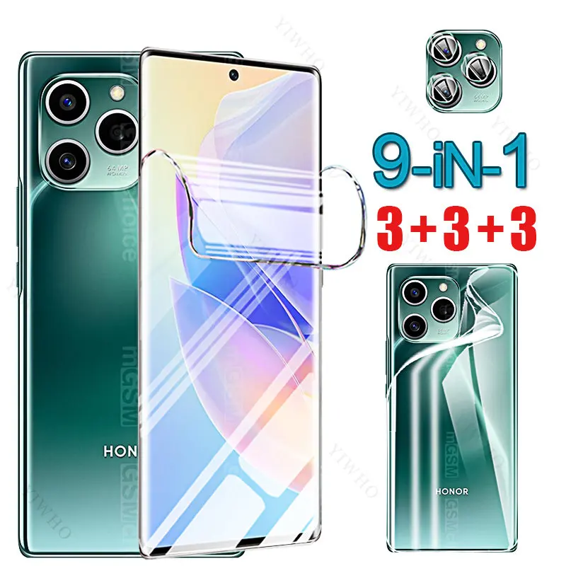 

Гидрогелевая пленка для Honor 60 SE, задняя мягкая защита экрана для Huawei Honor 60Se, 60SE, 60se, 60Se, 6,67 дюйма, стандартная камера, защитная пленка