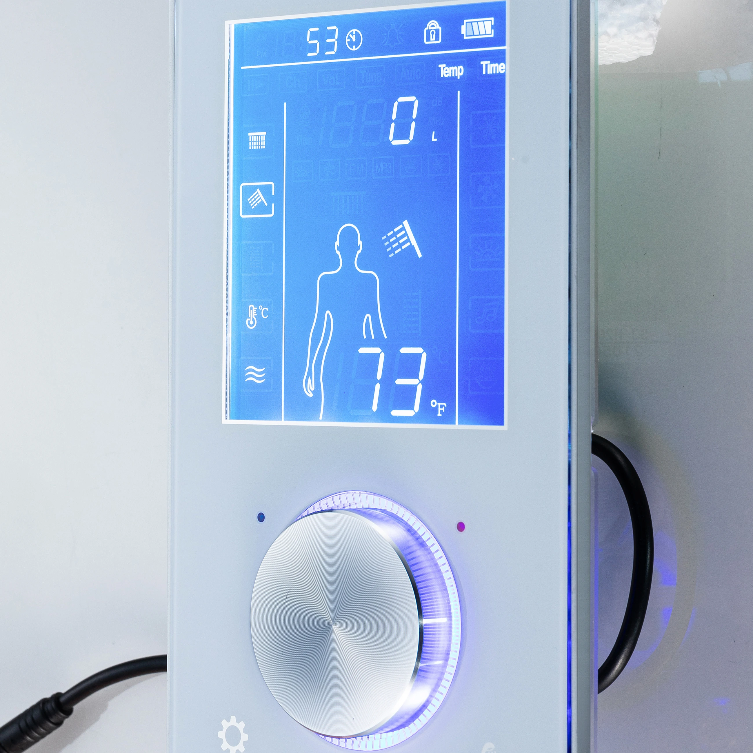 Цифровой душевой комплект Stepon с управлением для ванной комнаты умный душ