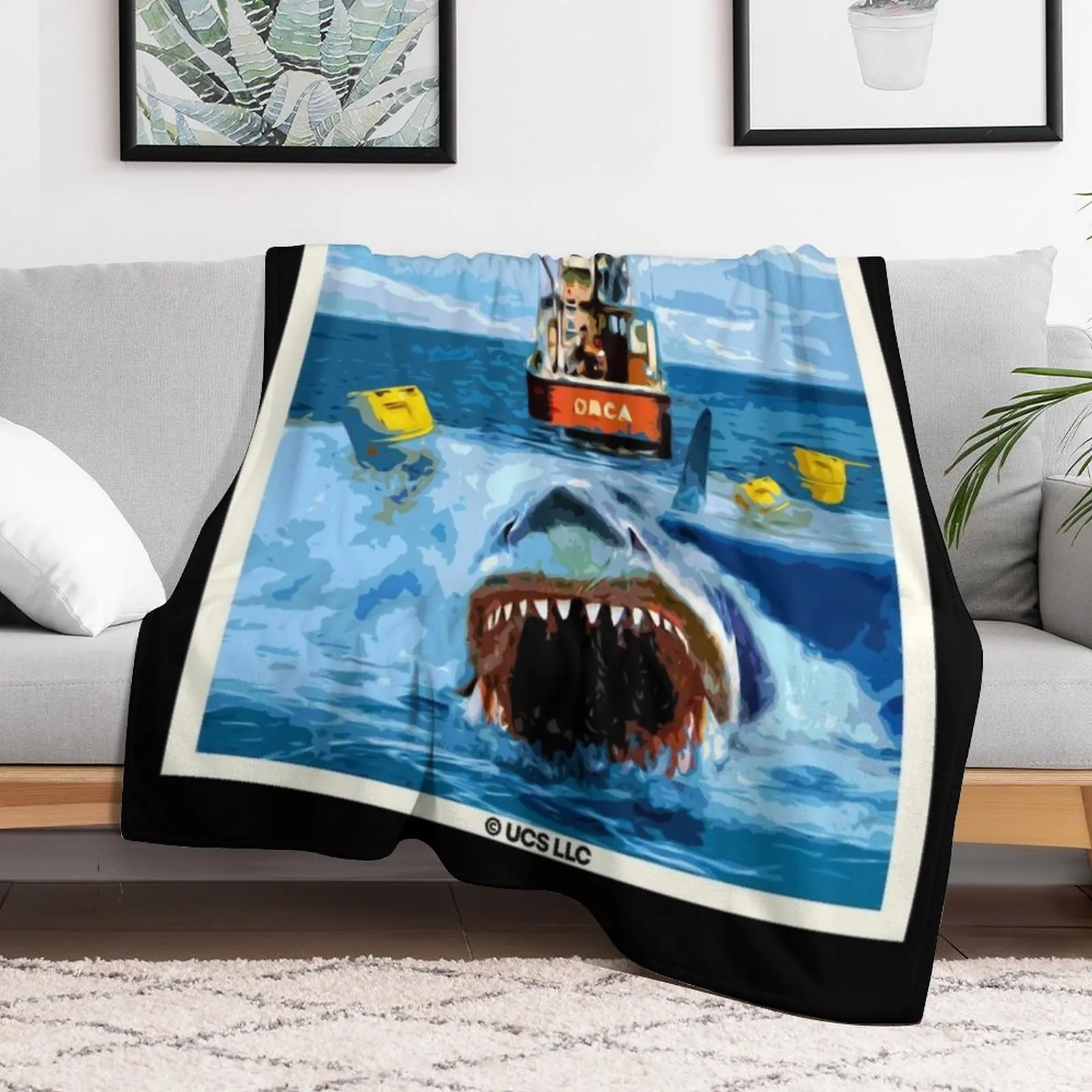 Фильм &quotЧелюсти&quot ретро. Аксессуары для дня рождения. Официальная Лицензия merch.