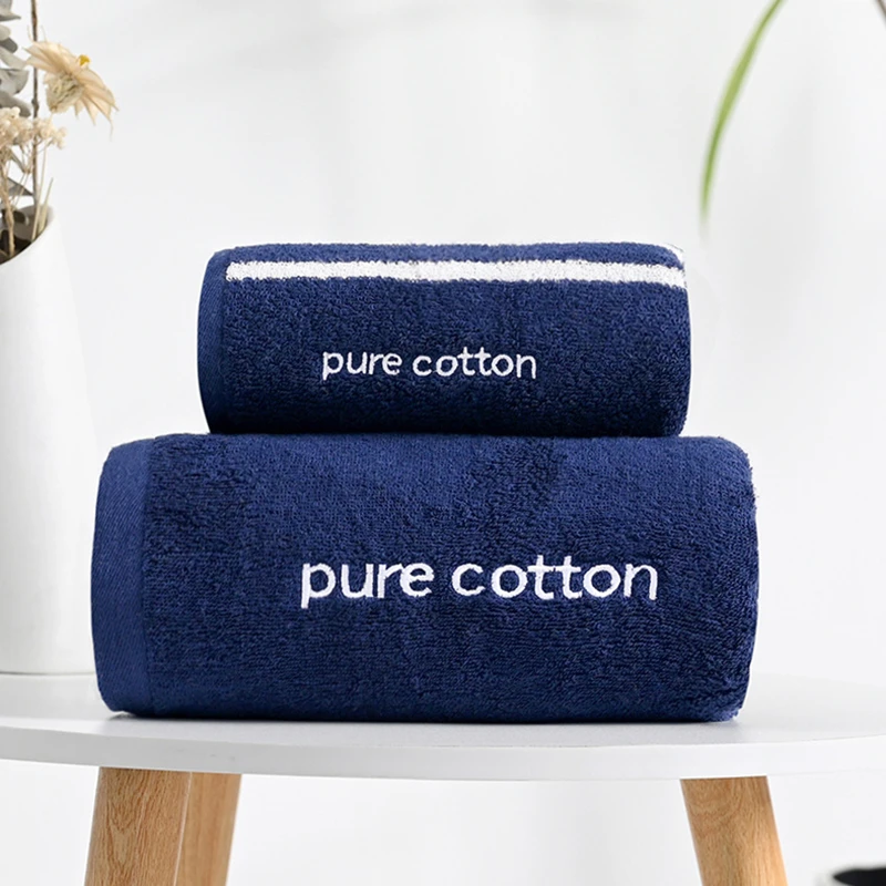 Набор банных полотенец для лица в полоску мужчин и женщин 100 хлопок ванная