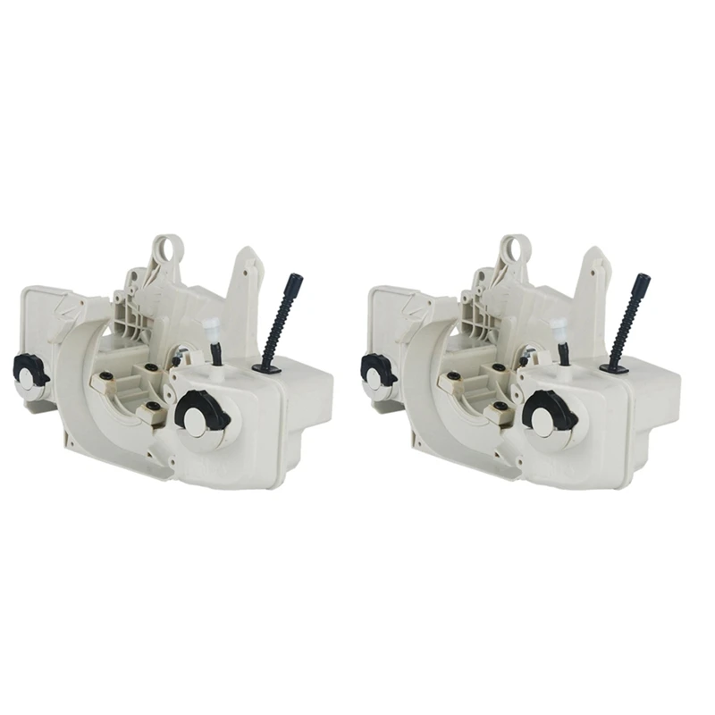 

2X Oil Fuel Gas Tank Crankcase Engine Housing Fit For Stihl 023 025 MS 230 MS 250 Saw