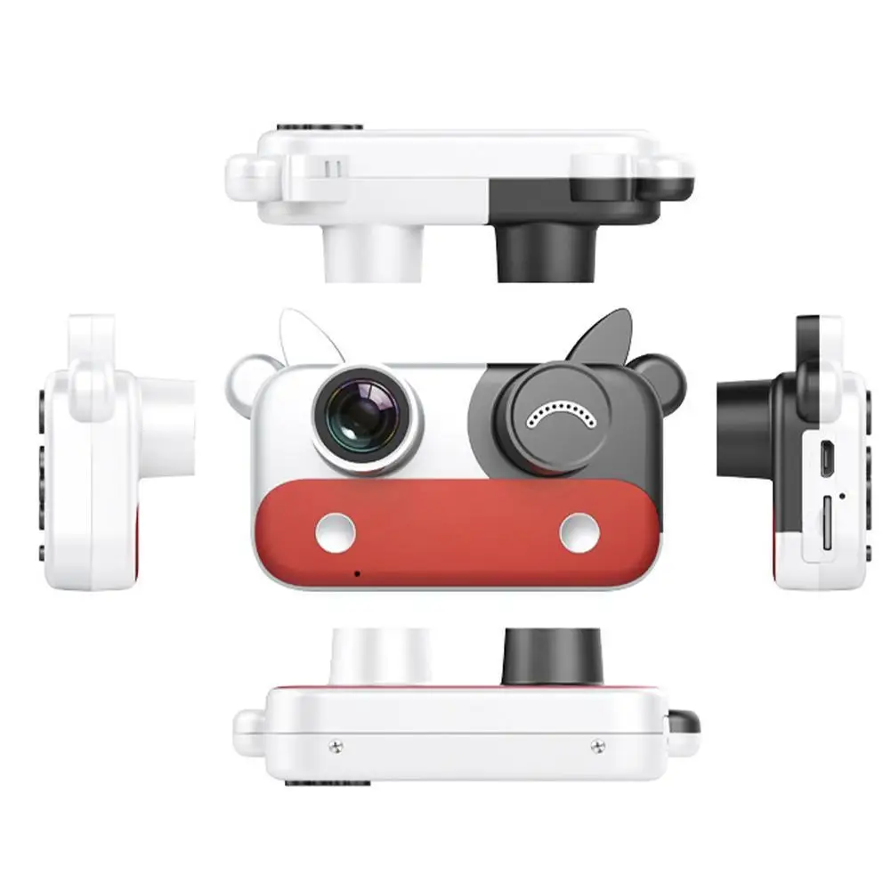 

Children'S Digital Camera Cow Toy 3 In 1: Photo Video Games Child'S Digital Photo Mini Educational Kids Games Hobbies