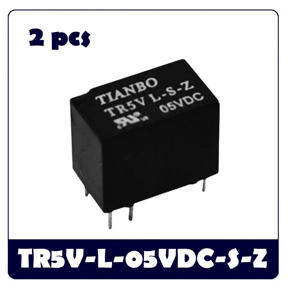 

2 шт. TR5V-L-S-Z TR5V-L-12VDC-S-Z TR5V-L-24VDC-S-Z TR5V-L-05VDC-S-Z 1 FORM C 2A 6-контактное реле сигналов типа печатной платы
