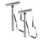 2 шт., регулируемый держатель для удочки, из нержавеющей стали