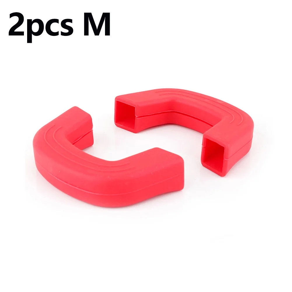

2pcs Pot Handle Cover Silicone Anti-scalding Non-slip Insulation Cover Pot Ear For Taking Hot Pot Kitchen Accessories