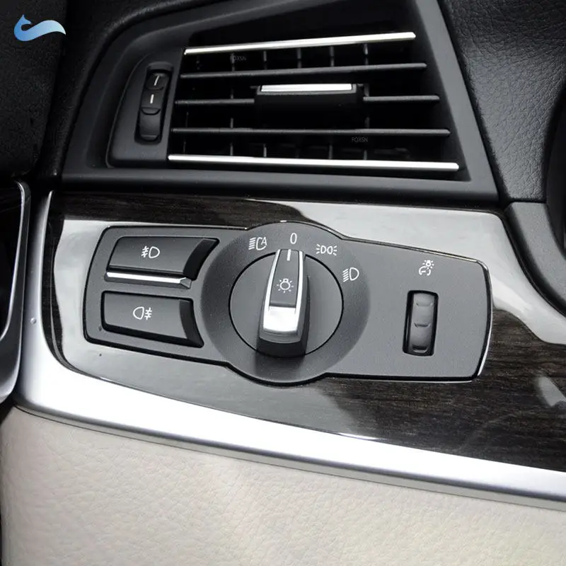 

New ABS Interior Heading Switch Button Cover Trim for BMW X3 X4 F25 5 / 7 Series F10 F18 525 528