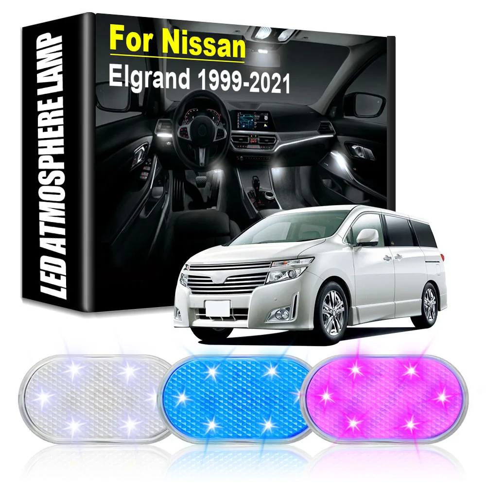 

Car Atmosphere Lights Reading Light Touch Led Lamps Car Interior Lights Auto Goods Car Accessories for Nissan Elgrand 1999-2021