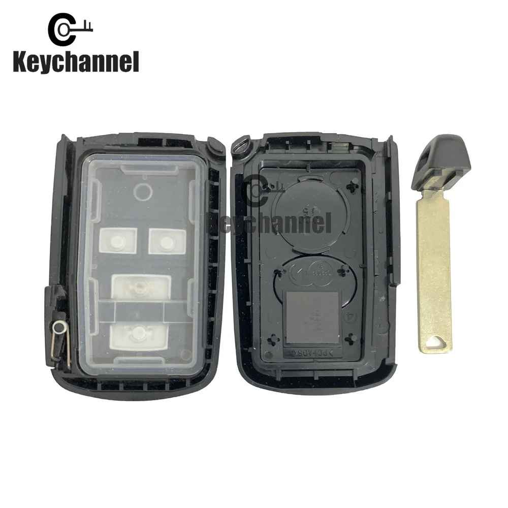 Keychannel 4-кнопочный чип 8A автомобильный бесконтактный брелок 312 5-314 МГц смарт-ключ