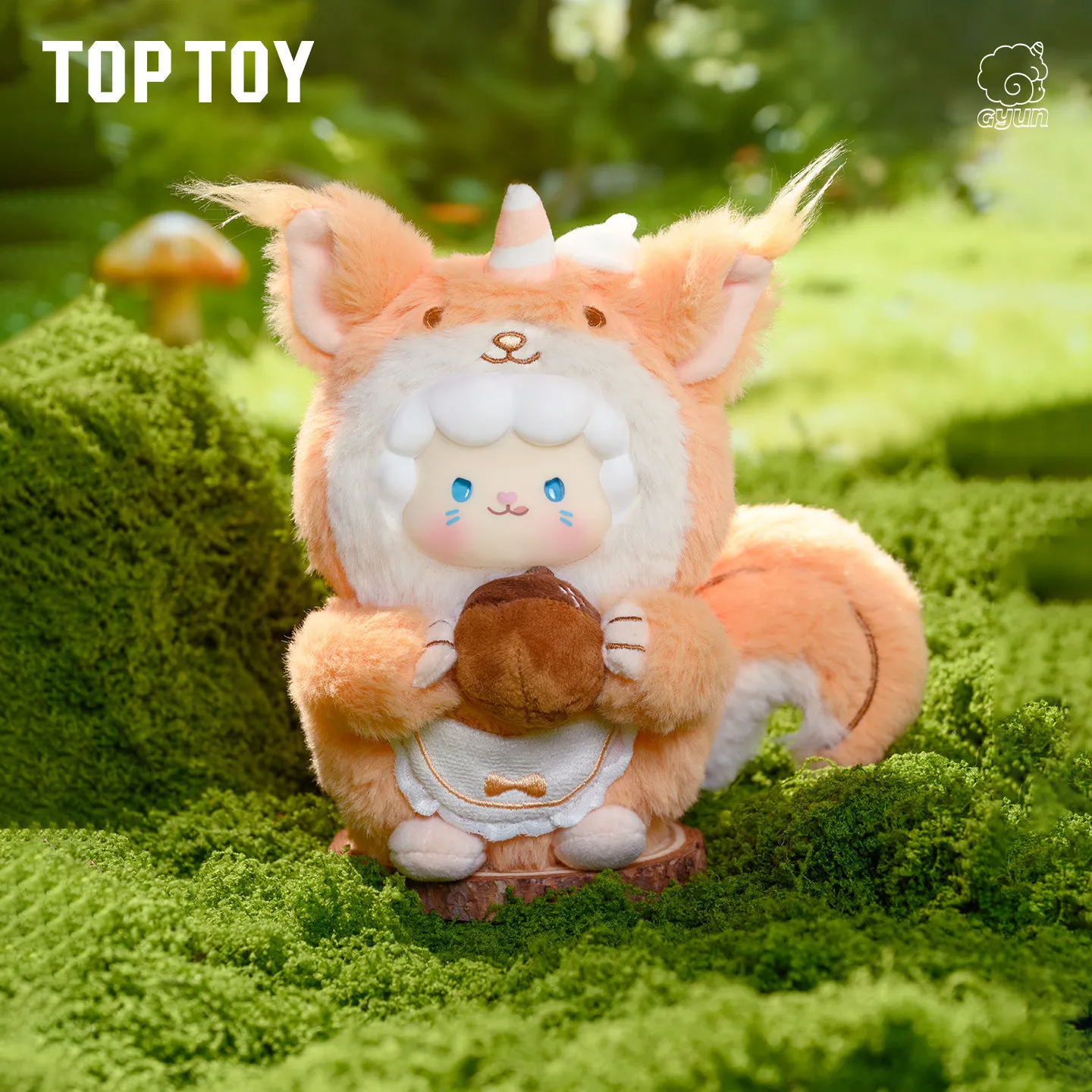 Фото TOPTOY Слепая коробка-сюрприз: Плюшевая кукла Gyun из серии «Друзья-грызуны» (Овечка), виниловая милая фигурка, настольное украшение, коллекционный подарок №3