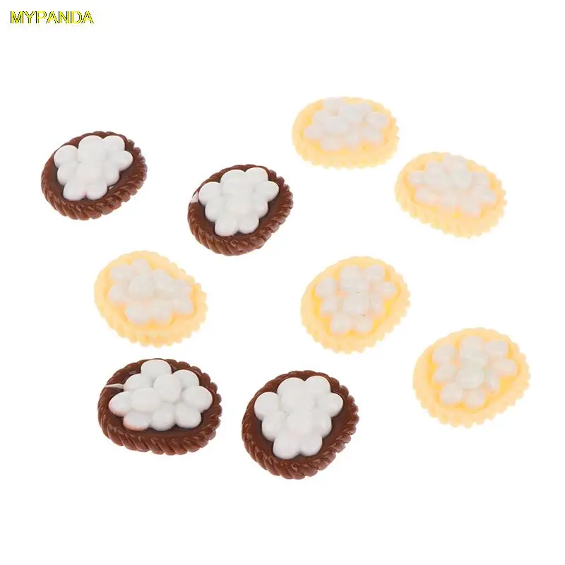

10pcs 1:12 Scale Dollhouse Mini Eggs with Egg Baskets Toy for Doll House Kitchen Decoration Accessories Dolls Kitchen Food Model