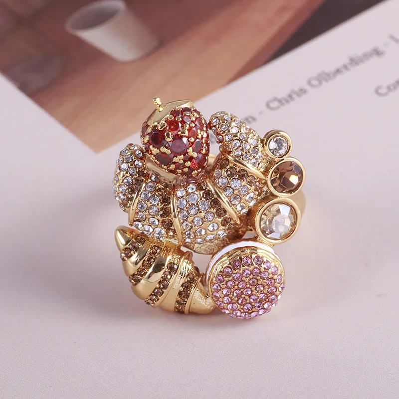 KS Европейский и американский новый милый креативный дизайн инкрустированный