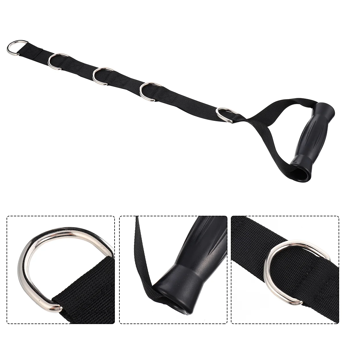 

Leg Excersize Bands Fitness Training Straps Stainless Steel Cable Pilate Stretching Strap Exercise Band Handles