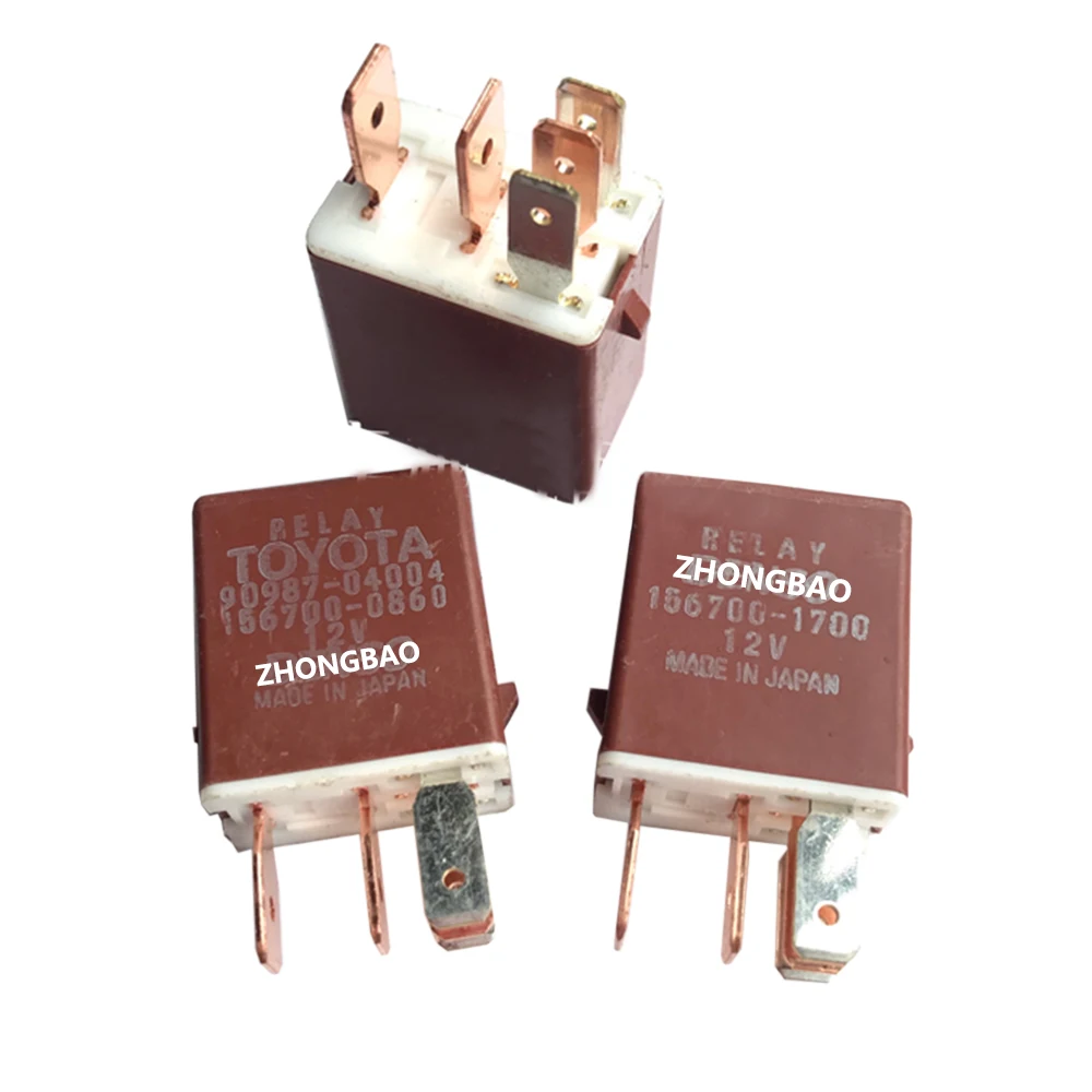 90987-04004 5 Pins Relay For Toyota Lexus Scion Prius Rav4 12V 156700-0860 9098704004