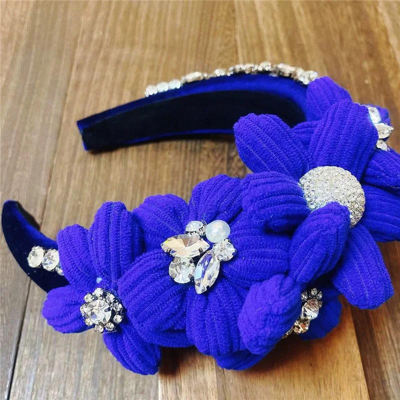 Женская повязка на голову в стиле ретро 3 цвета