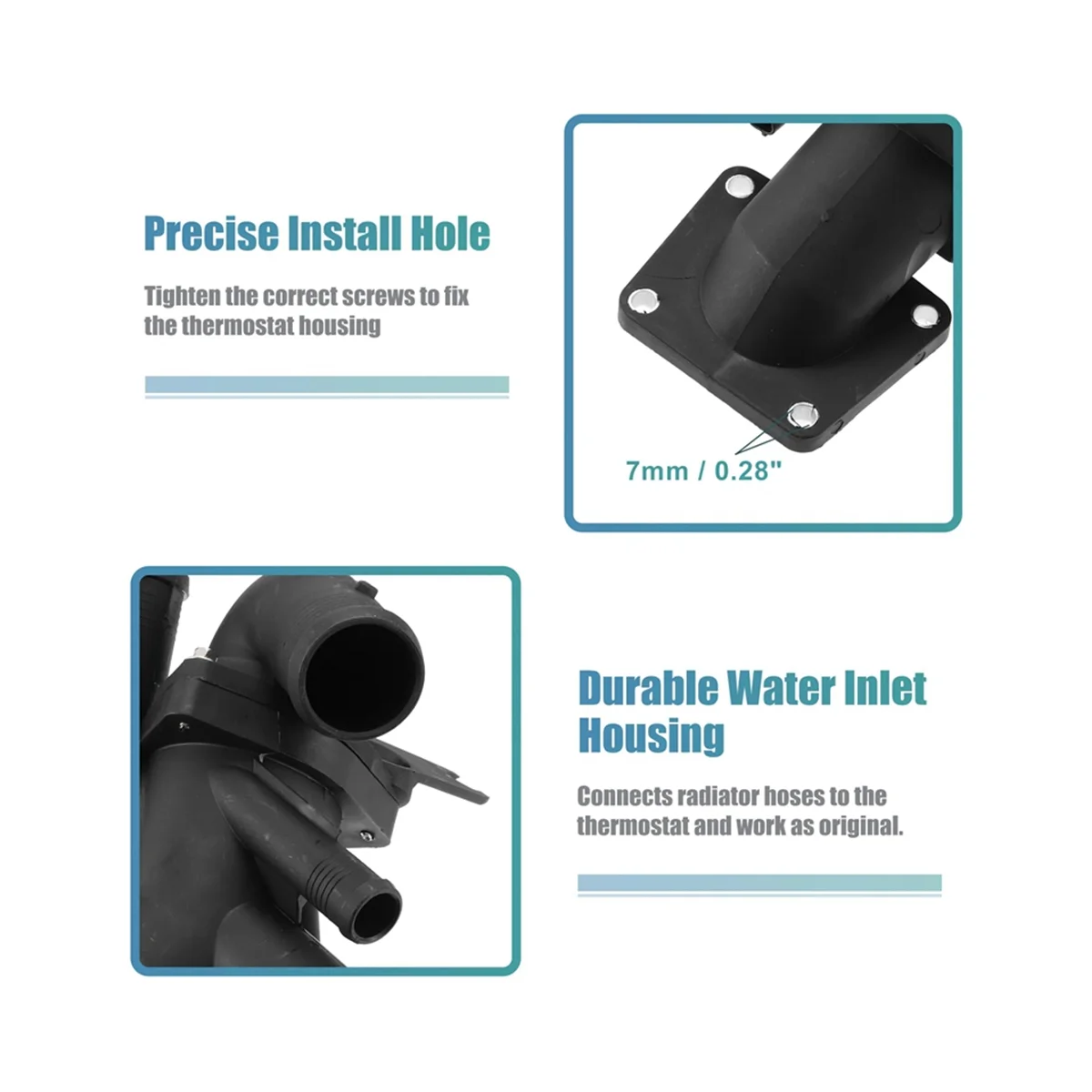 Автомобильный охлаждающий водяной Термостат в сборе корпуса для Jaguar S-Type XF XJ8 XK8 XKR