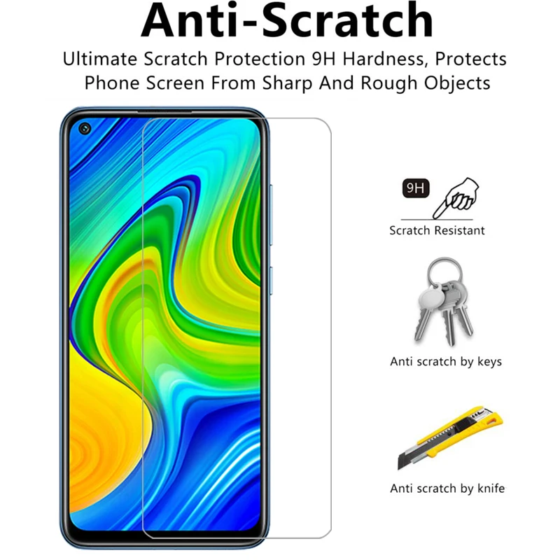 Защита экрана для xiaomi redmi note 9 защитное закаленное стекло на note9 не not9 пленка 9h xiomi