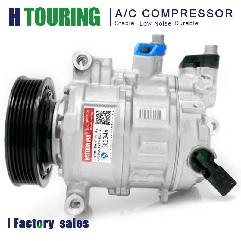 

Compressor for Audi Q7 A4 A5 A6 Q5 / PORSCHE MACAN AC 6SEU14C 8T0260805E 8T0260805N 437100-8010 4371008010 4M0820803 447150-5356