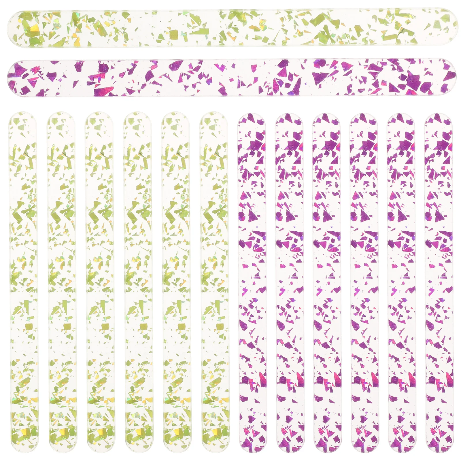 20 шт. акриловые палочки для мороженого цветные креативное изготовление сделай