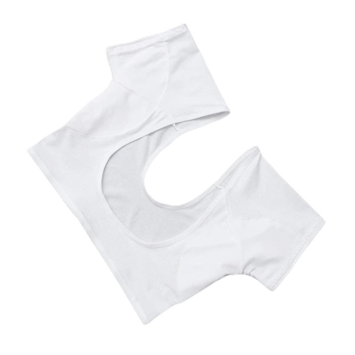 

1pc Sweat Guard Vest Underarm Sweat Pads Short Breathable Comfortable for Women Girls Ladies (Size M White)