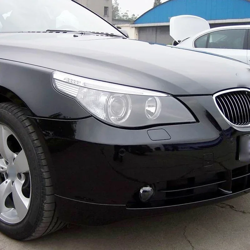 Фото Крышка передней фары автомобиля для BMW 5 серии E60 E61 2004-2010, прозрачный абажур, маска, линзы, стеклянные фары №4