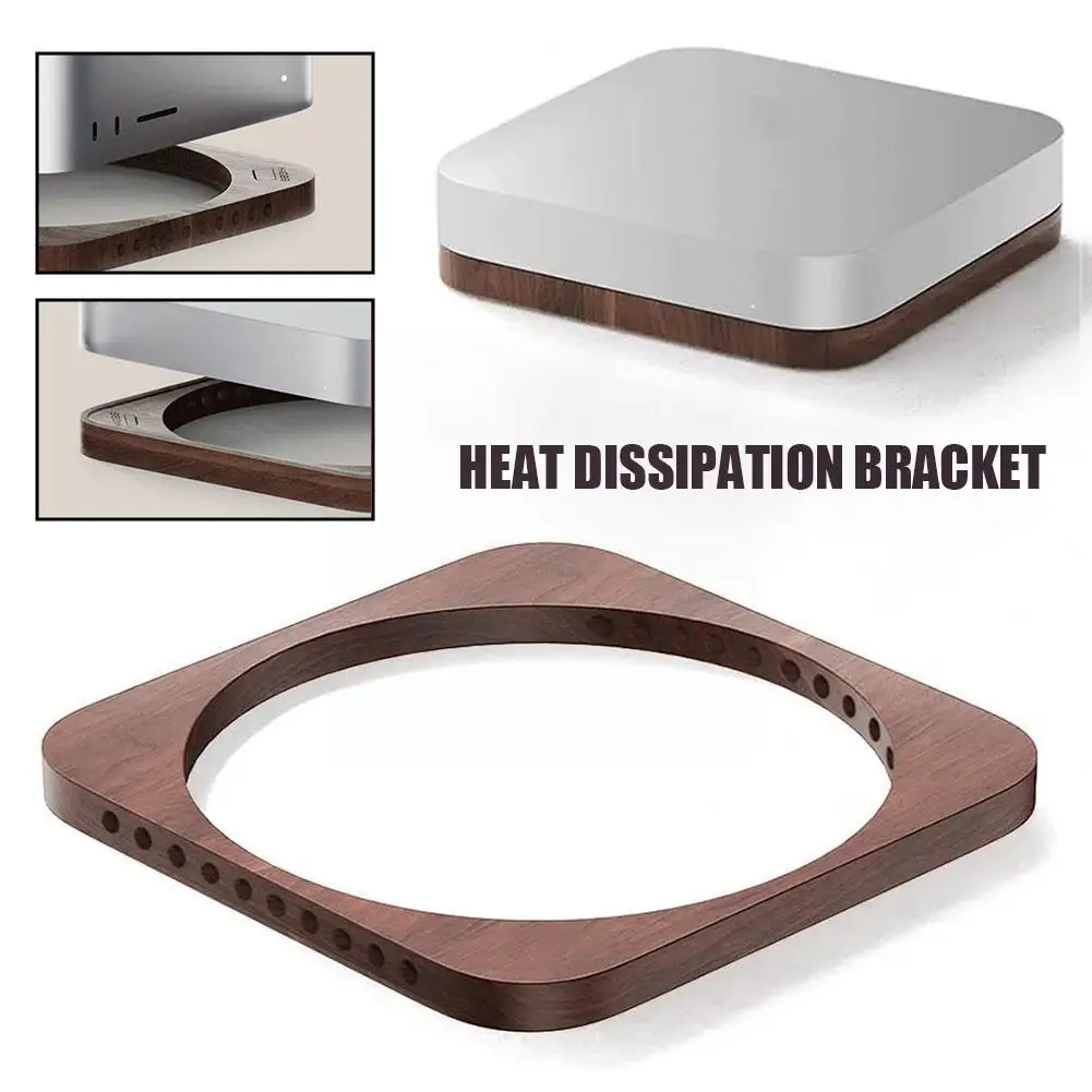 

Suitable for MAC Mini Desktop Base Dustproof for MAC Studio Stand Cooling And Ventilation Fan Computer U1J8