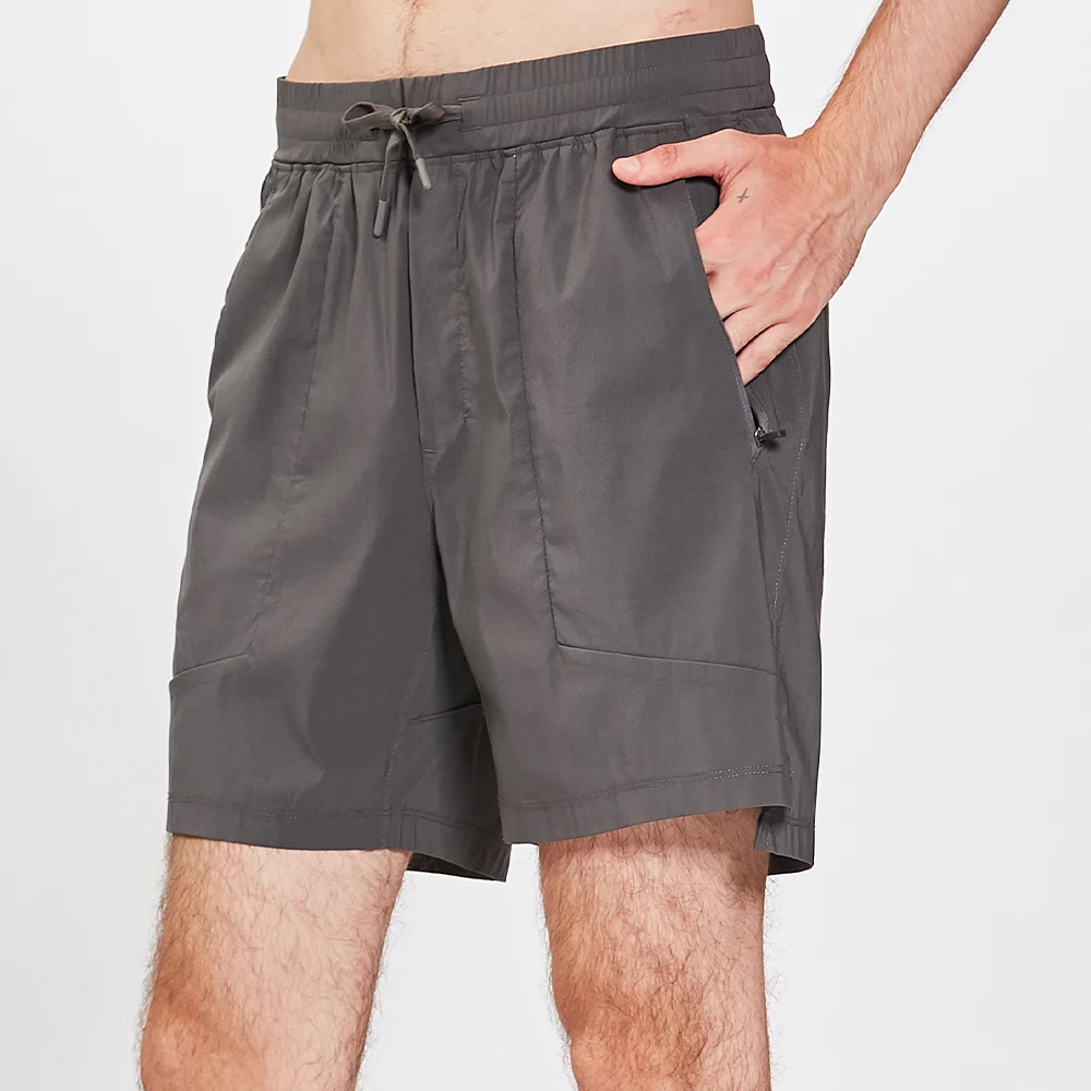 LuluGym Clothing Men Fitness Shorts Outdoor Jogging Golf Wear Summer Quick Drying High-elastic License to Train Men's Shorts