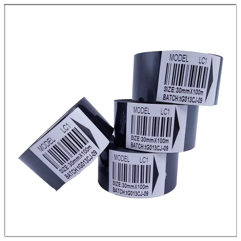 

1-5-10PK лента кодека даты 30x М Горячий штамп горячий перенос черный картридж задняя фотография