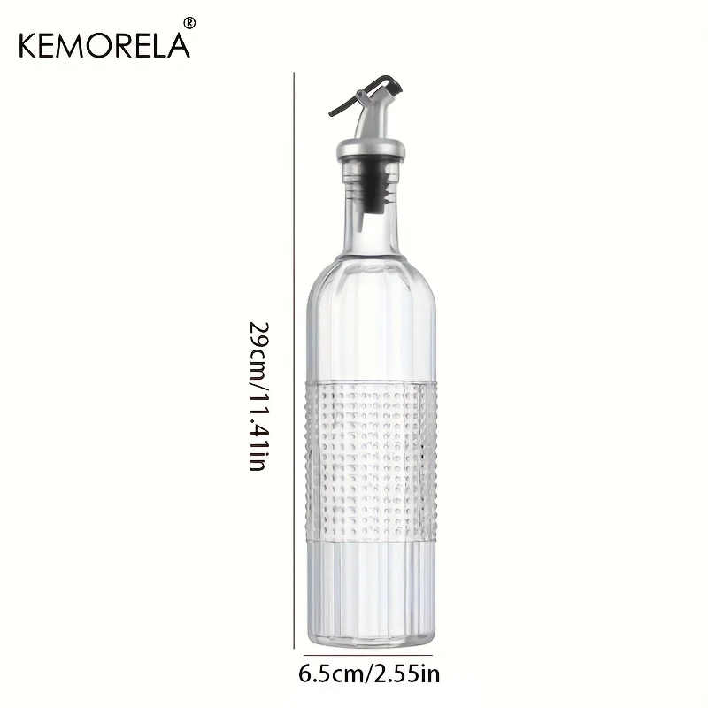

Круглая стеклянная бутылка для масла KEMORELA