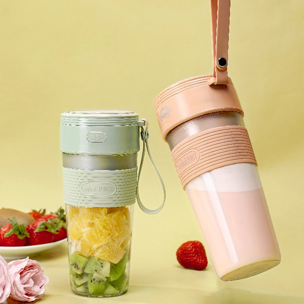 

Mini Electric Juicer Portable Household USB Charged Juicer Cup Multi functional Vegetable Fruit Juicer Smoothies Mixer for Gift