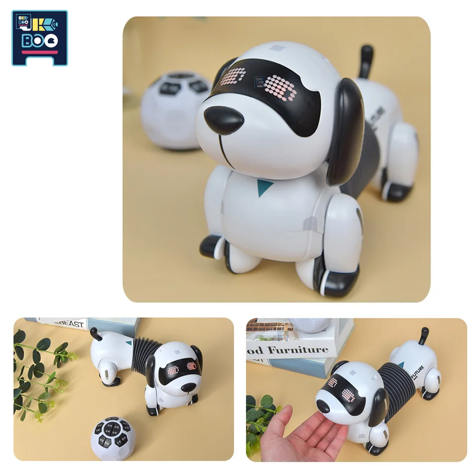 Интерактивная радиоуправляемая собака-робот UKBOO с дистанционным управлением