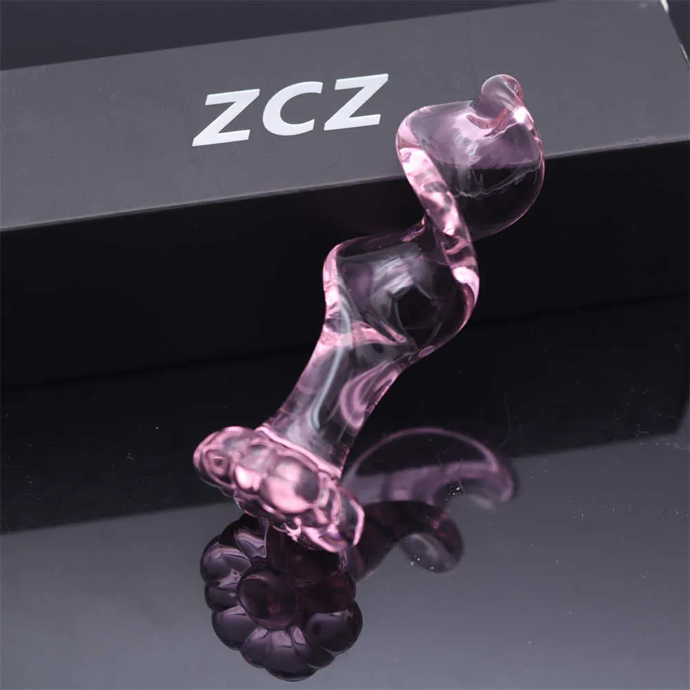 Анальный массажер простаты хрустальный стеклянный фаллоимитатор искусственная