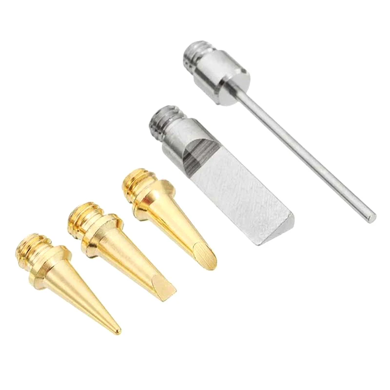 

5pcs Nozzle For HS-1115K Soldering Iron Cordless Welding Tools Gas Welding Tips