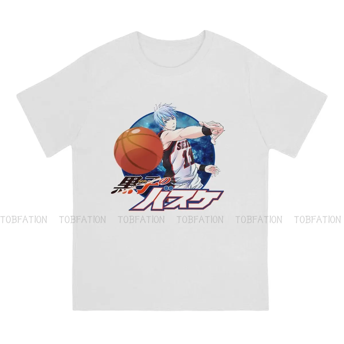 Футболка Kuroko без корзины из чистого хлопка с аниме