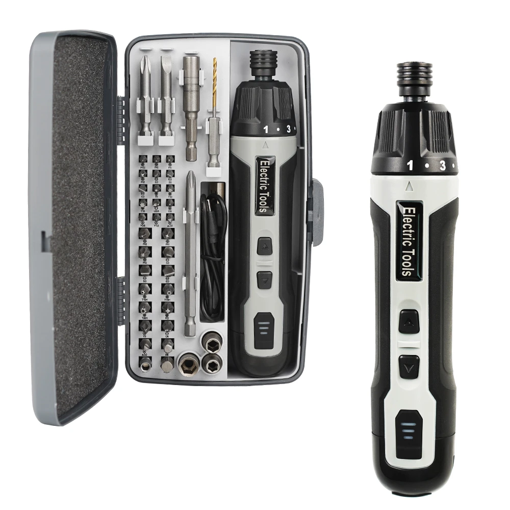 

Умный Компактный Беспроводной Электрический Шуруповерт С Высоким Крутящим Моментом, Дрель С Увеличенным Сроком Службы Батареи