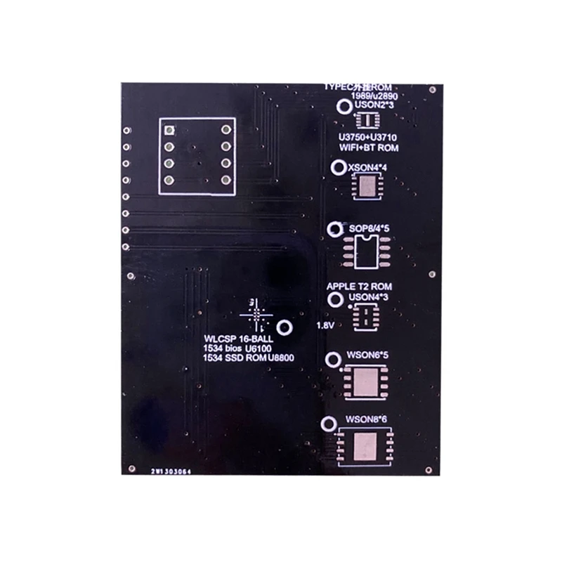 

Чип T2, чтение и запись, разъем Bios для-Air T2 Ssd Rom Typec Rom держатель Typec Rom