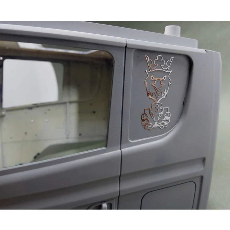 

Наклейки на окна автомобиля логотип наклейки для 1/14 Тамия трактор SCANIA R470 R620 R730 56323 Rc грузовики Diy модификация запчасти