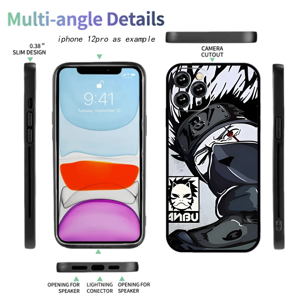 Чехол для телефона Naruto Iphone13 13Pro Mini 11 11Pro 12 12Pro чехол сотового симпатичный