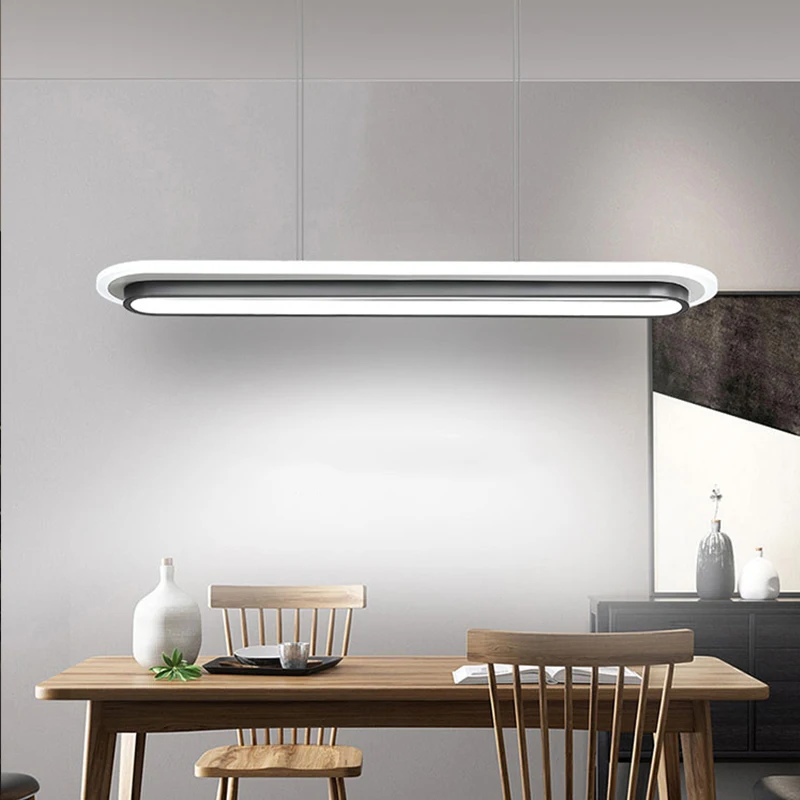 Minimalism Design Led Chandelier For Dining Room Kitchen Bedroom Living Room Simple Modern Led Pendant Lamp Nordic Hanging Light