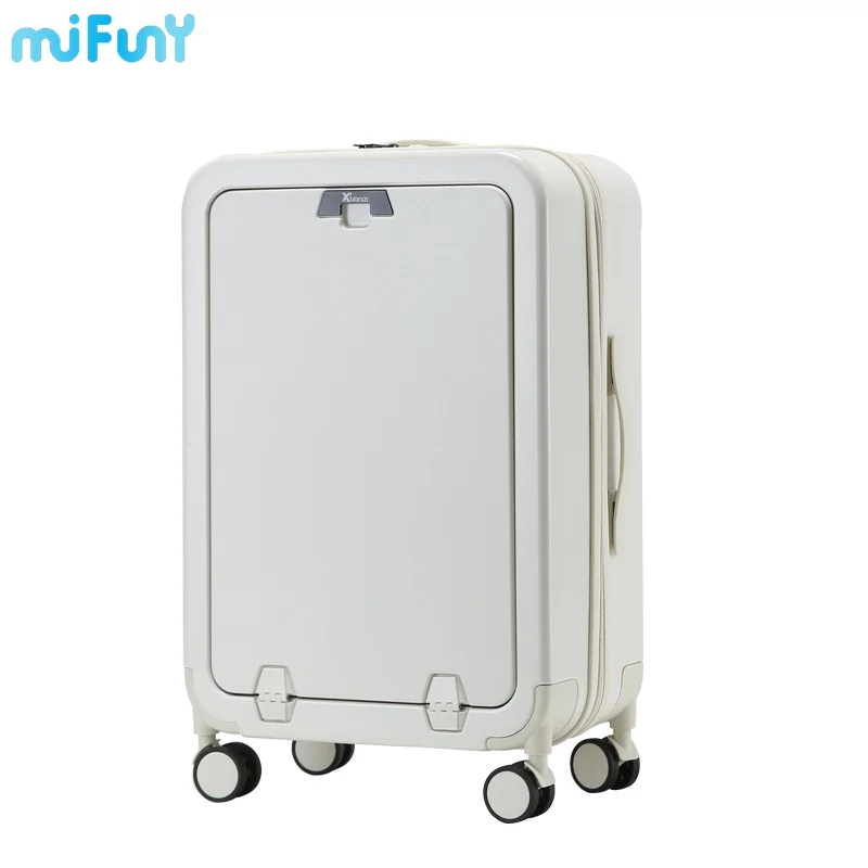 Mifuny Front-opening Rolling Luggage Women's Hand Luggage High Appearance Level Travel Luggage Men's Business Suitcase 2023 New