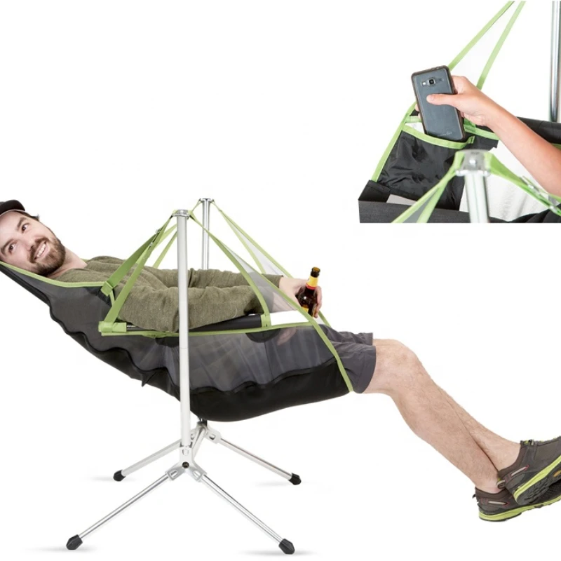

New Design Outdoor Adult Ultra Light Swinging Rocking Camp Foldable Camping Chair