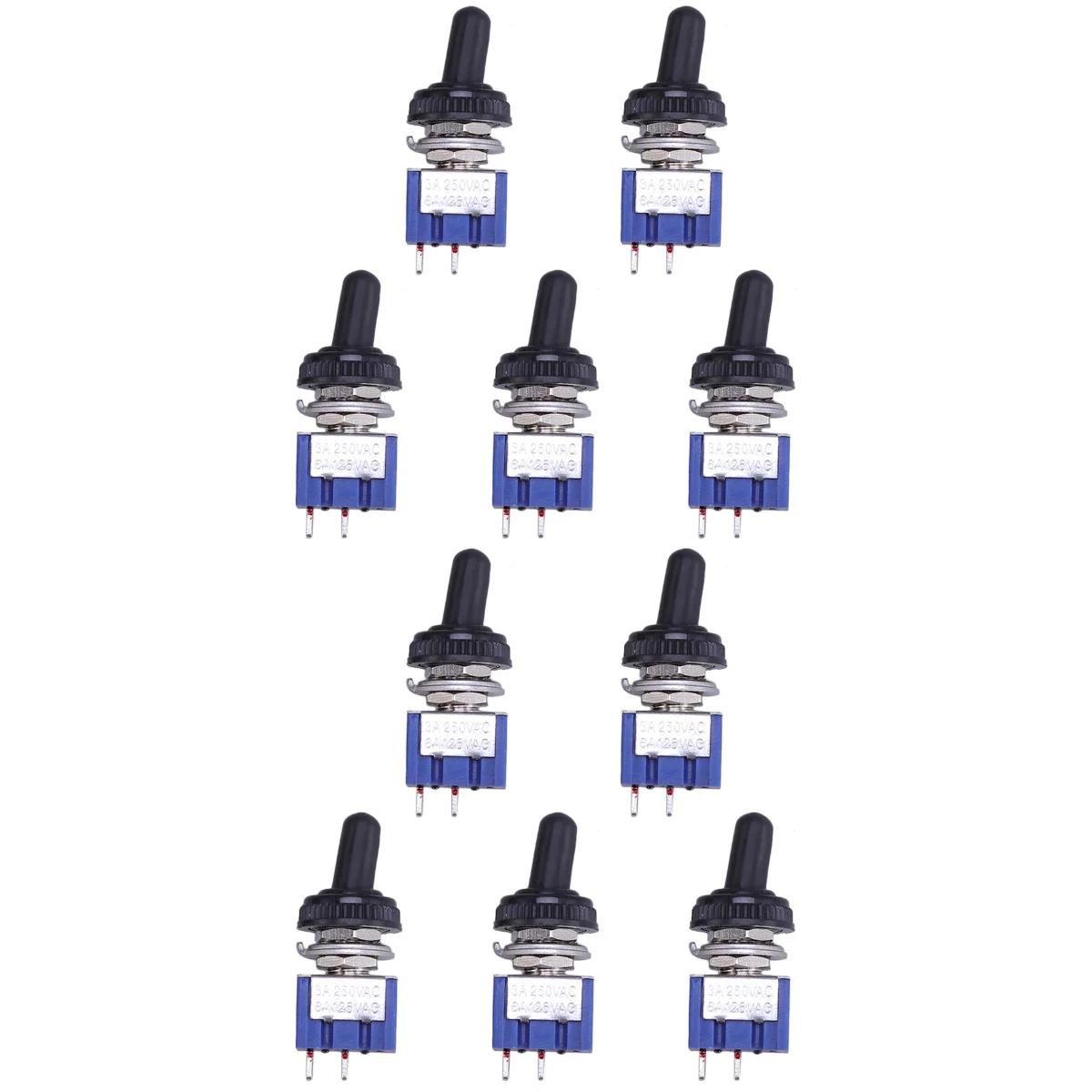 

Switch Toggleoff Mini Spstwith Cover Position Switches Kill Spdt 12V Pin 2P Latching Boot
