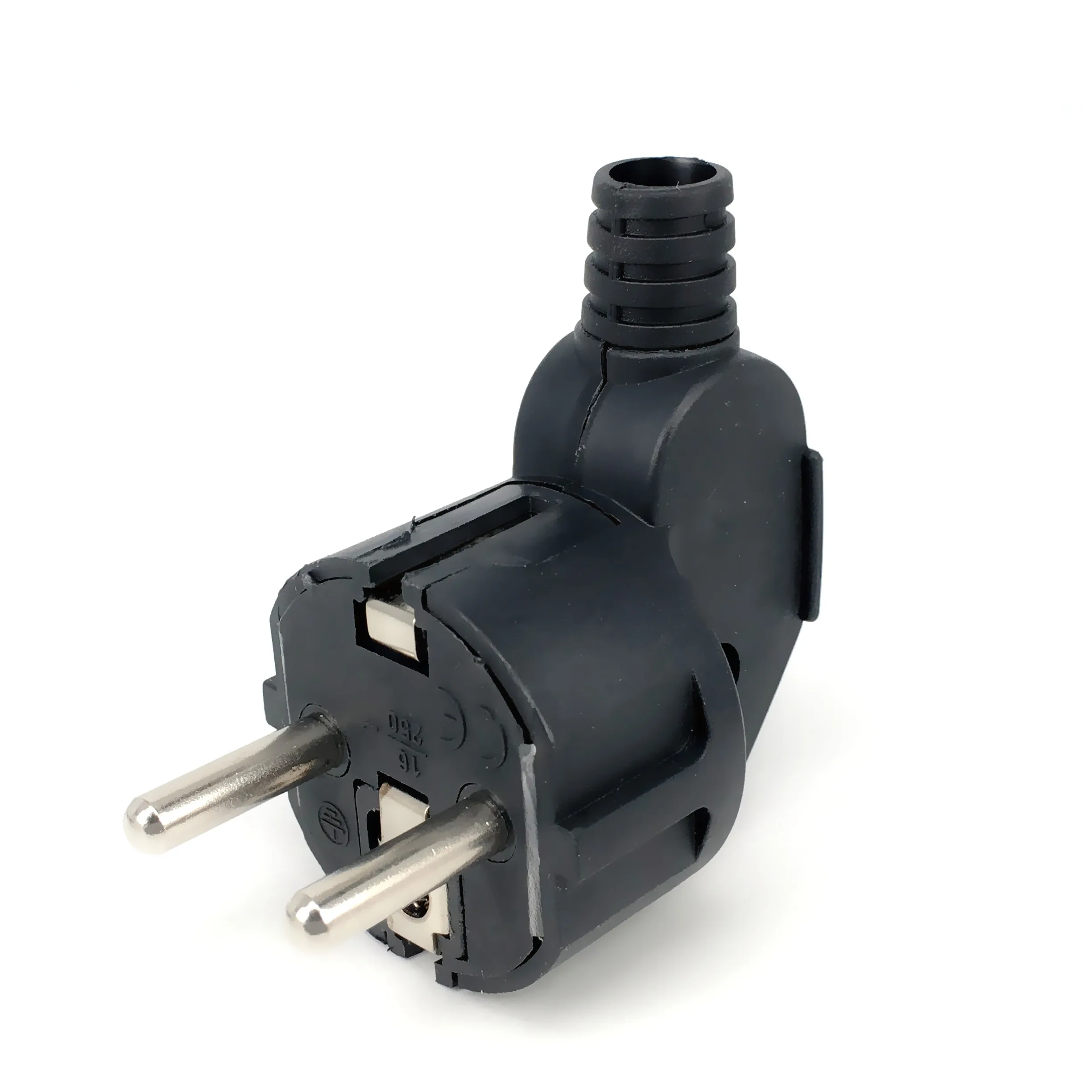 Штепсельная Вилка Schuko черная 250 В 16 А французская русская Корейская немецкая