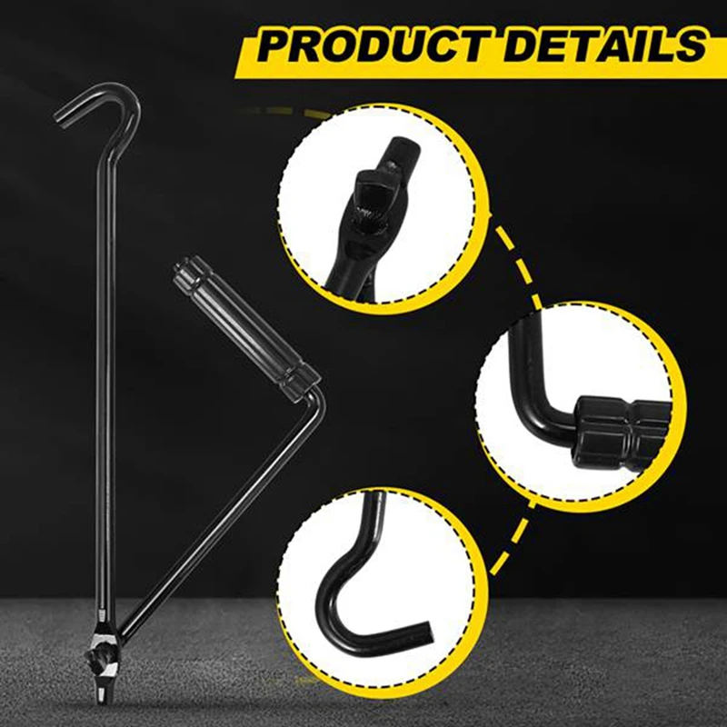 Автомобильный домкрат ручной ключ для колес ручка ножничного автомобильного