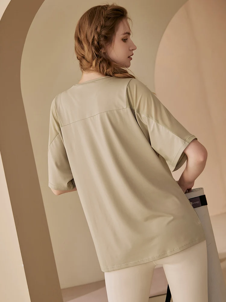 Сетчатая Просвечивающая футболка GymHUB новая спортивная одежда для йоги и фитнеса